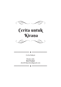 Cerita untuk Kirana