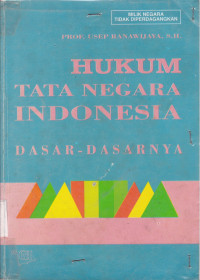 Hukum Tata Negara Indonesia