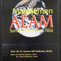 Manajemen Alam Sumber Pendidikan Nilai