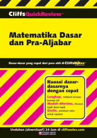 Matematika Dasar dan Pra-Aljabar