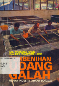 Pembenihan Udang Galah