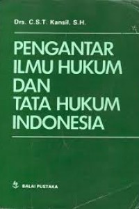 Pengantar Ilmu Hukum dan Tata Hukum