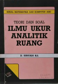 Teori dan Soal Ilmu Ukur Analitik Ruang