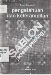 Pengetahuan dan Keterampilan Sablon ( Screen Printing)